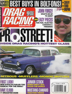 DRAG RACING MONTHLY 1996 JUNE - PRO STREET, J FORCE, FUEL INJ CAMAROS&FIREBIRDS
